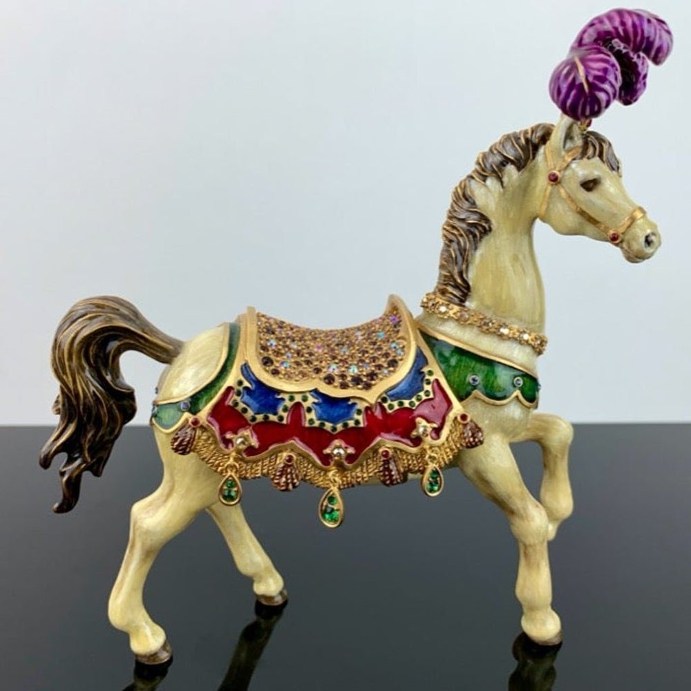 Jay Strongwater Venezia Horse In Box